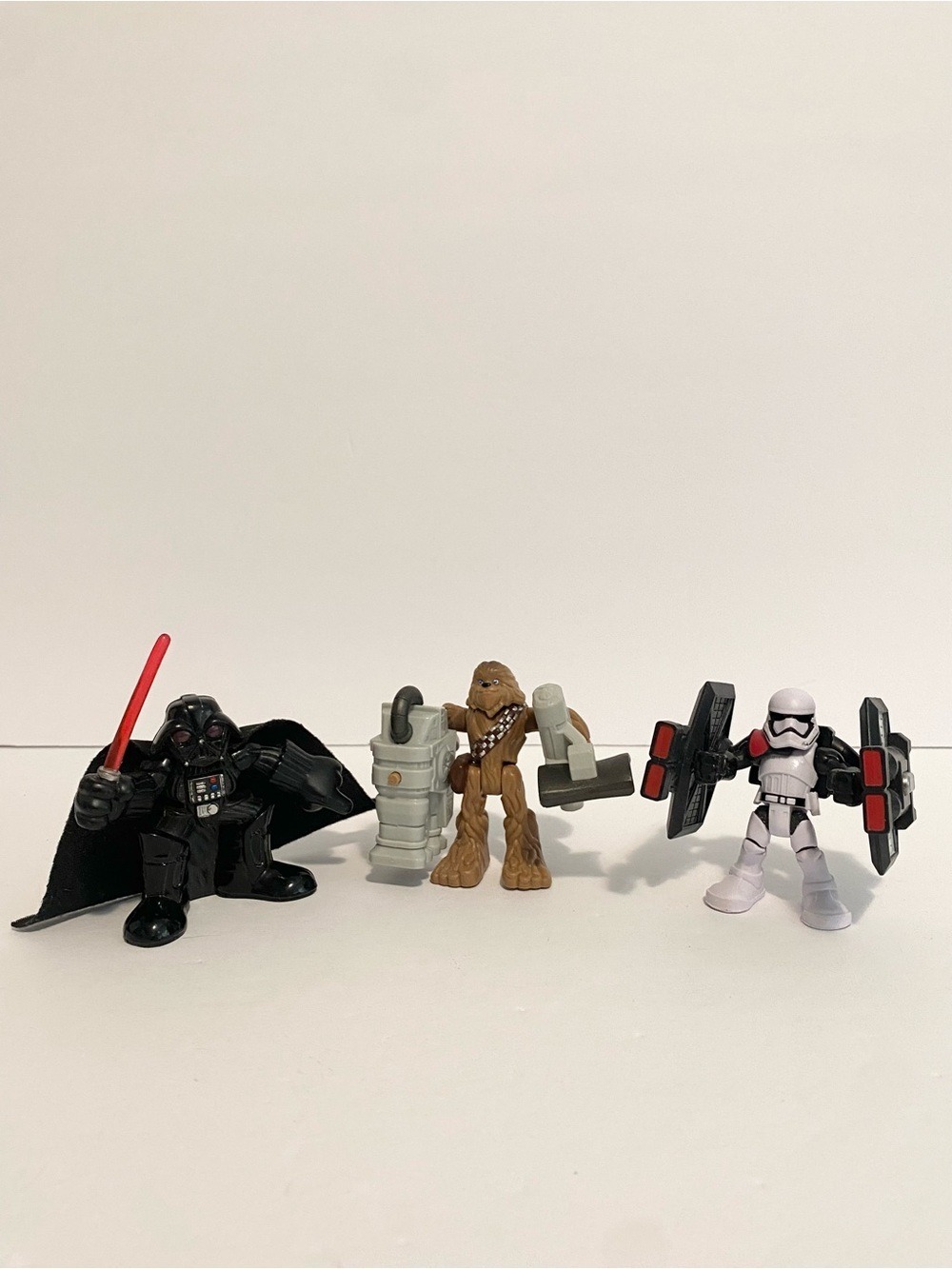 Star Wars Galactic Heroes First Order Chewbacca Storm Trooper Darth Vader Toys